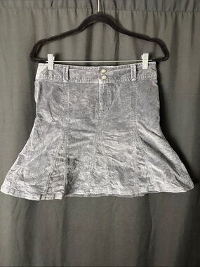 Athleta Washed Gray Circle Skater Skirt